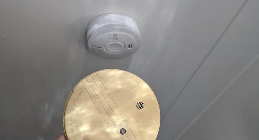Smoke alarm replaced in Chippenham.