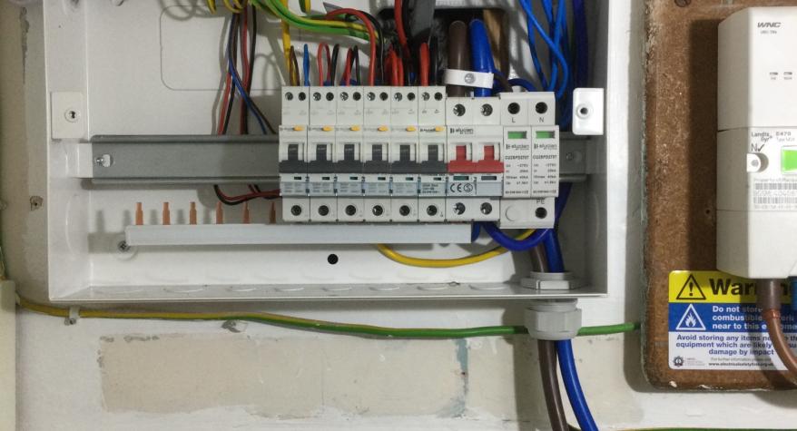 New RCBO fuseboard upgrade in bath